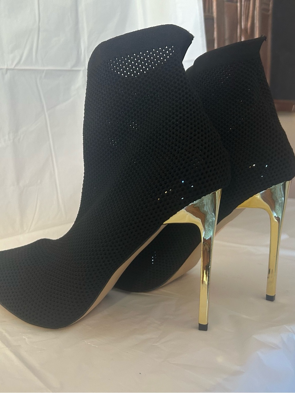 Lemonade Sock toe ankle boots stilettos - Picture 7 of 13